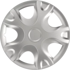 Capace roti auto Real 4buc - Argintiu - 14&#039;&#039;