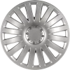 Capace roti auto Smart 4buc - Argintiu - 15&#039;&#039;