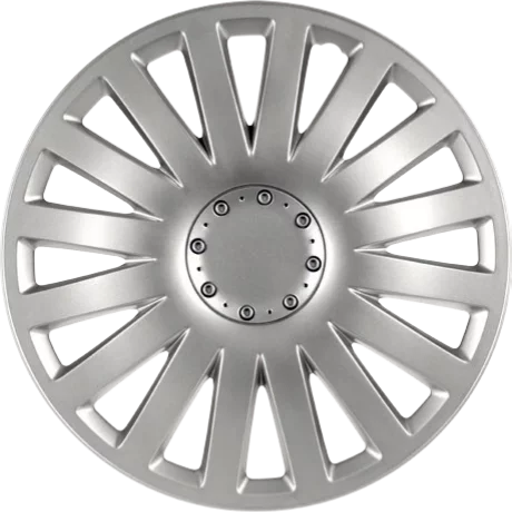 Capace roti auto Smart 4buc - Argintiu - 15&#039;&#039;