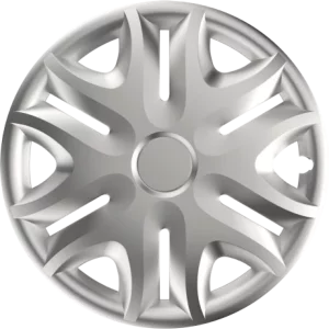 Capace roti auto Spirit 4buc - Argintiu - 14&#039;&#039;