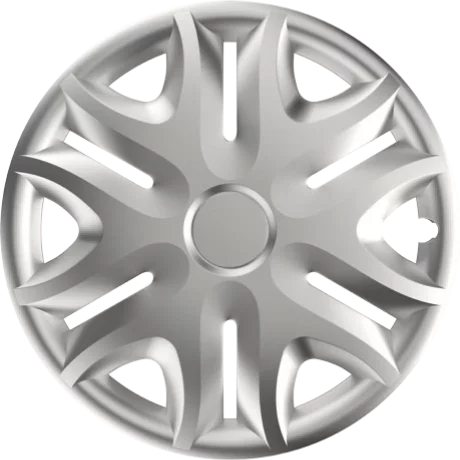Capace roti auto Spirit 4buc - Argintiu - 14&#039;&#039;