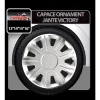 Capace roti auto Victory 4buc - Argintiu - 14&#039;&#039;