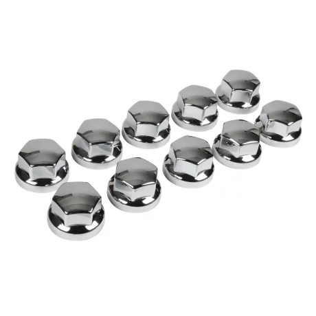 Capacele ABS prezoane camion 10buc - O 32/33mm - Crom