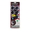 Capacele ABS prezoane camion 10buc - O 32/33mm - Crom