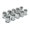 Capacele ABS prezoane camion 10buc - O 33mm - Crom