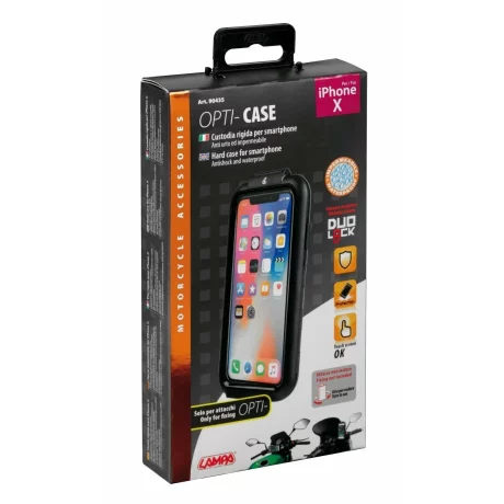 Carcasa tare Opti Case pentru suporti telefon mobil Opti Line - iPhone X/Xs