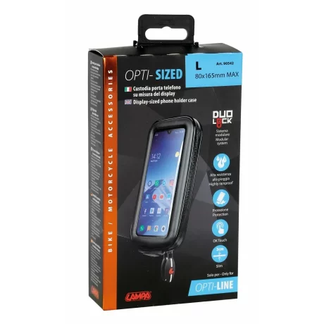 Carcasa universala Opti Sized pentru suporti telefon mobil Opti Line - L - 80x155 mm