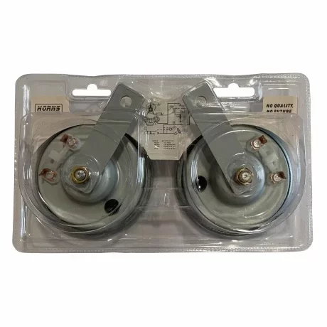 Claxoane clasice disc, set de 2buc, 12V