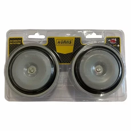 Claxoane clasice disc, set de 2buc, 12V