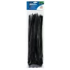 Coliere plastic 100buc 0,46x30cm - Negru