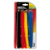 Coliere plastic color 100buc - 0,46x20cm