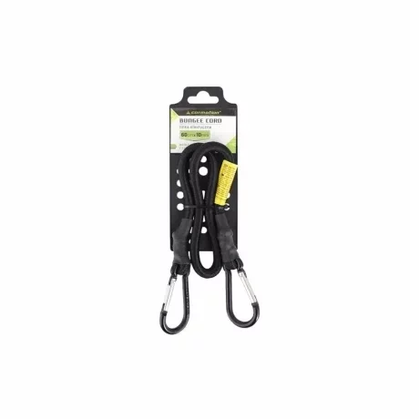 Cordon cauciucat cu carabiniere, O10mm - 60cm