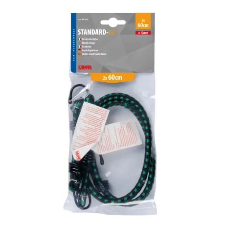 Cordon cauciucat Standard 2buc - O10mm - 60cm