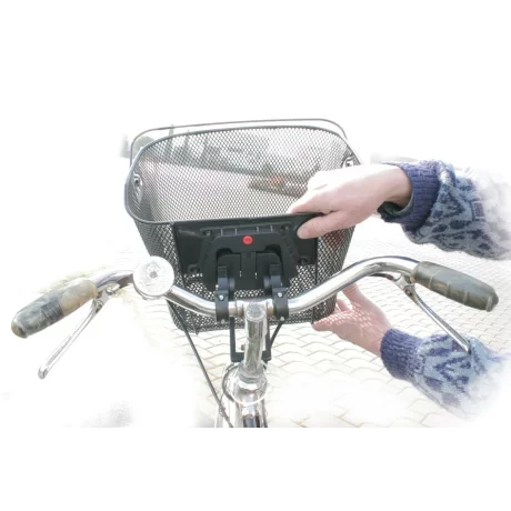 Cos cumparaturi cu fixare rapida pe ghidon bicicleta