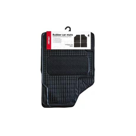 Covorase cauciuc universale Amio RCM-01, 4buc