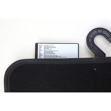 Covorase mocheta universale Amio TEX-2, 4buc - Negru