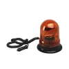 Girofar galben cu magnet, cu bec halogen H3 12V