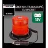 Girofar stroboscopic galben cu magnet 4Cars 12V