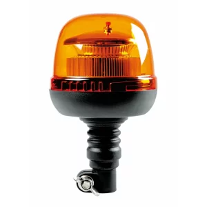 Girofar stroboscopic galben LED cu fixare DIN 12/24V RL-9