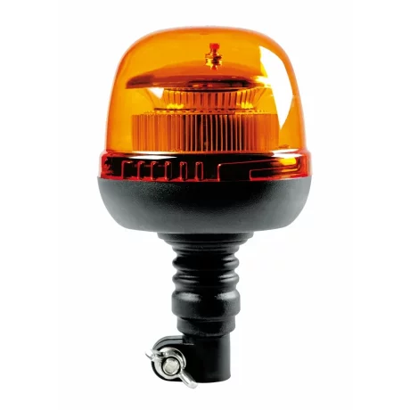 Girofar stroboscopic galben LED cu fixare DIN 12/24V RL-9
