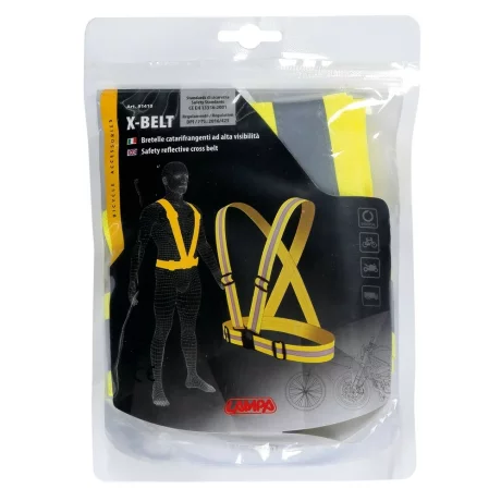 Ham reflectorizant reglabil omologat X-Belt - Galben