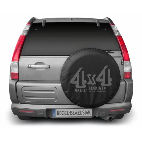 Husa roata rezerva externa 4x4 Off Road - O64x20cm - Marimea 72