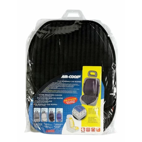 Husa scaun fata respiranta Air-Cool 1buc - Negru