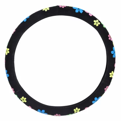 Husa volan Amio SWC-13-M, O 37/39 cm - Flower