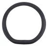 Husa volan Amio SWC-22-M - O 37-39 cm - Model sport, Forma D - Negru