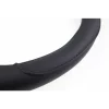 Husa volan Amio SWC-22-M - O 37-39 cm - Model sport, Forma D - Negru