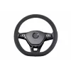 Husa volan Amio SWC-22-M - O 37-39 cm - Model sport, Forma D - Negru