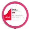 Husa volan Amio SWC-36-M, O 37/39 cm - Roz/Argintiu