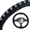 Husa volan burete color 4Cars - O 37-39cm - Gri