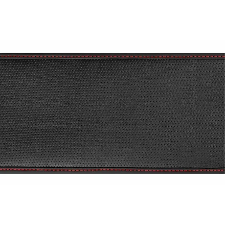 Husa volan elasticizata Skin Cover - M - O 38/40cm - Negru/Rosu