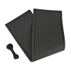 Husa volan piele pentru camion Premium - M - O 44-46 cm - Negru