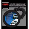Husa volan protector elasticizat 2 in 1 - Negru