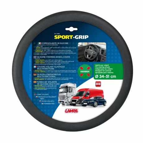 Husa volan silicon Sport-Grip - Universal - O 35/45cm