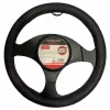 Husa volan Sport - M - O 37/39cm - Negru/Rosu