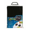Huse scaun Capri stretch-fit 8buc - Negru/Gri