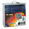 Huse scaun De-Luxe Sport Edition jacquard high-quality 9buc - Albastru