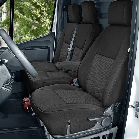 Huse scaun fata dedicate pentru Mercedes Sprinter W907 (&gt;2018), 1+2 Locuri