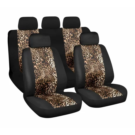 Huse scaun Leopard 9buc