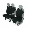 Huse scaun maieu furgoneta de transport Kegel 1+2Locuri - Negru