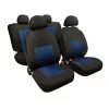 Huse scaun Sport 8buc jacquard high-quality - Albastru/Negru