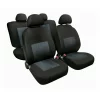 Huse scaun Sport 8buc jacquard high-quality - Gri/Negru