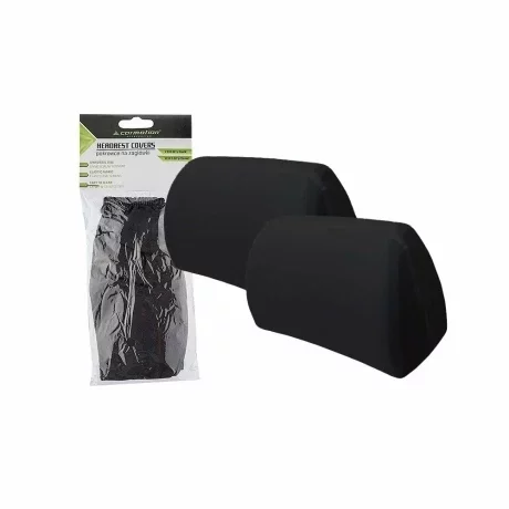 Huse tetiere scaun Carmotion 2buc - Negru
