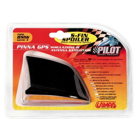 Imitatie antena GPS - Fin Spoiler 2 - Negru