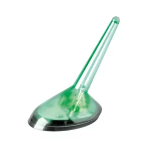 Imitatie antena iluminata intermitent cu LED - Verde