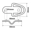 Inele fixare marfa tip D 2buc G-4