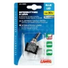 Intrerupator basculant cu LED, 2 terminale 12V - 20A - Albastru